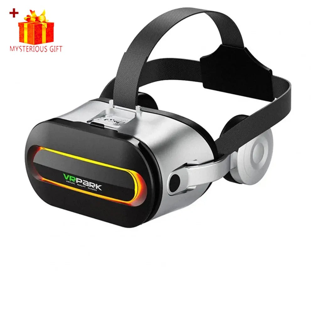 Viar 3D VR Headset with Bluetooth & Built-in Headphones