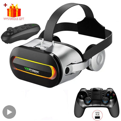 Viar 3D VR Headset with Bluetooth & Built-in Headphones