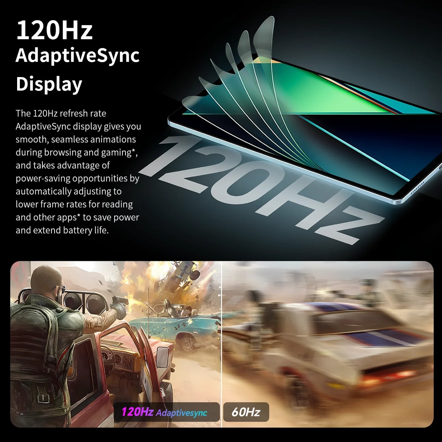 eclast T50 Mini Tablet 8.7" 120Hz 128GB